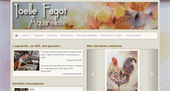 Desktop Screenshot of galerie-joelle.com
